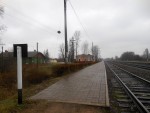 станция Стайки: Вид платформы в сторону Витебска