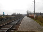 станция Стайки: Вид платформы в сторону Орши
