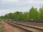 станция Стайки: Выходные светофоры Ч3, Ч1, Ч2 и Ч4 (в сторону Витебска)