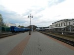 станция Витебск: Вид на третью платформу