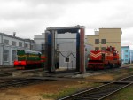 станция Витебск: Мойка локомотивов