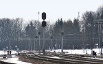 Нечётные маршрутные светофоры (со стороны Витебска)