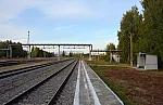 станция Ливны II: Вид с платформы в сторону ст. Верховье