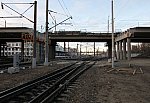 станция Брянск-Орловский: Строительство второй очереди путепровода. Вид в чётном направлении