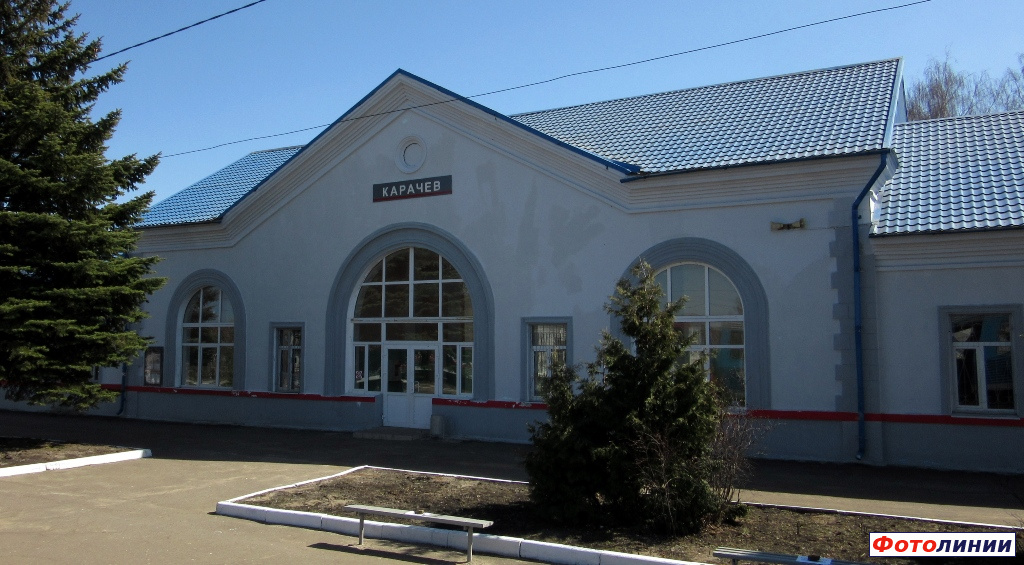 Обновлённый фасад вокзала