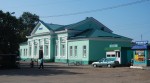 станция Жуковка: Пассажирское здание, вид со стороны города