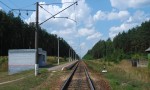 о.п. Эдазия: Вид платформы в сторону Жуковки
