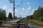 о.п. Чернетово: Вид платформы в сторону Жуковки