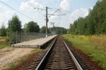 о.п. 162 км: Вид платформы в сторону Жуковки