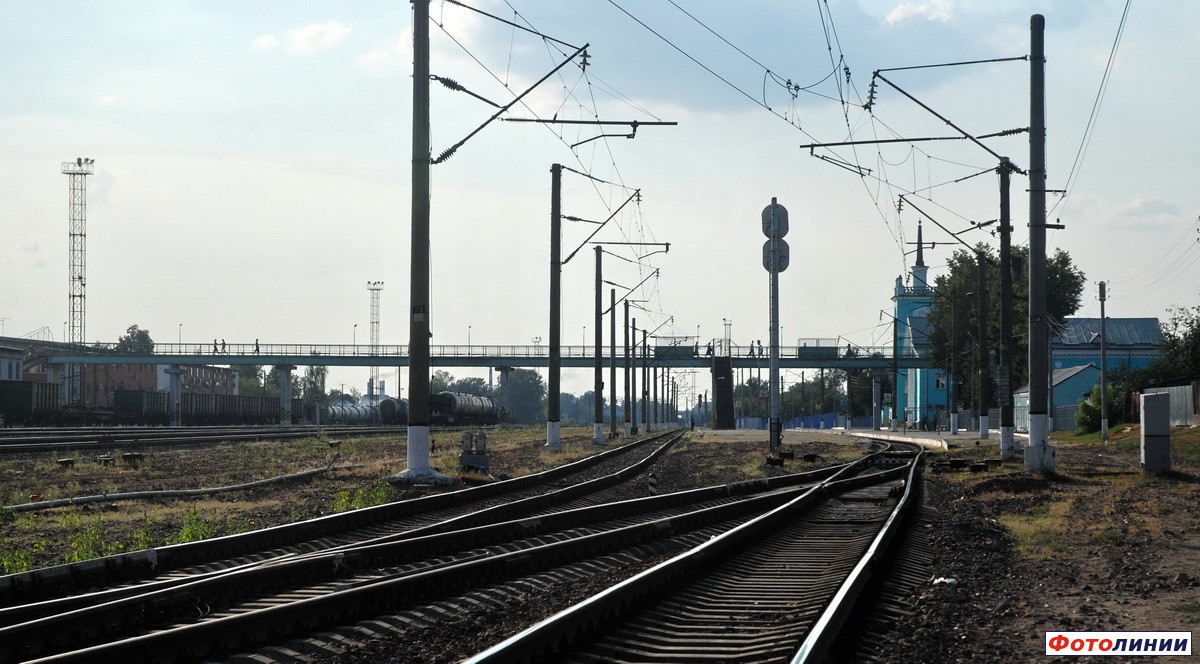 Вид станции в сторону Жуковки