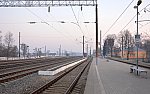 станция Жуковка: Вид с платформы в сторону Рославля
