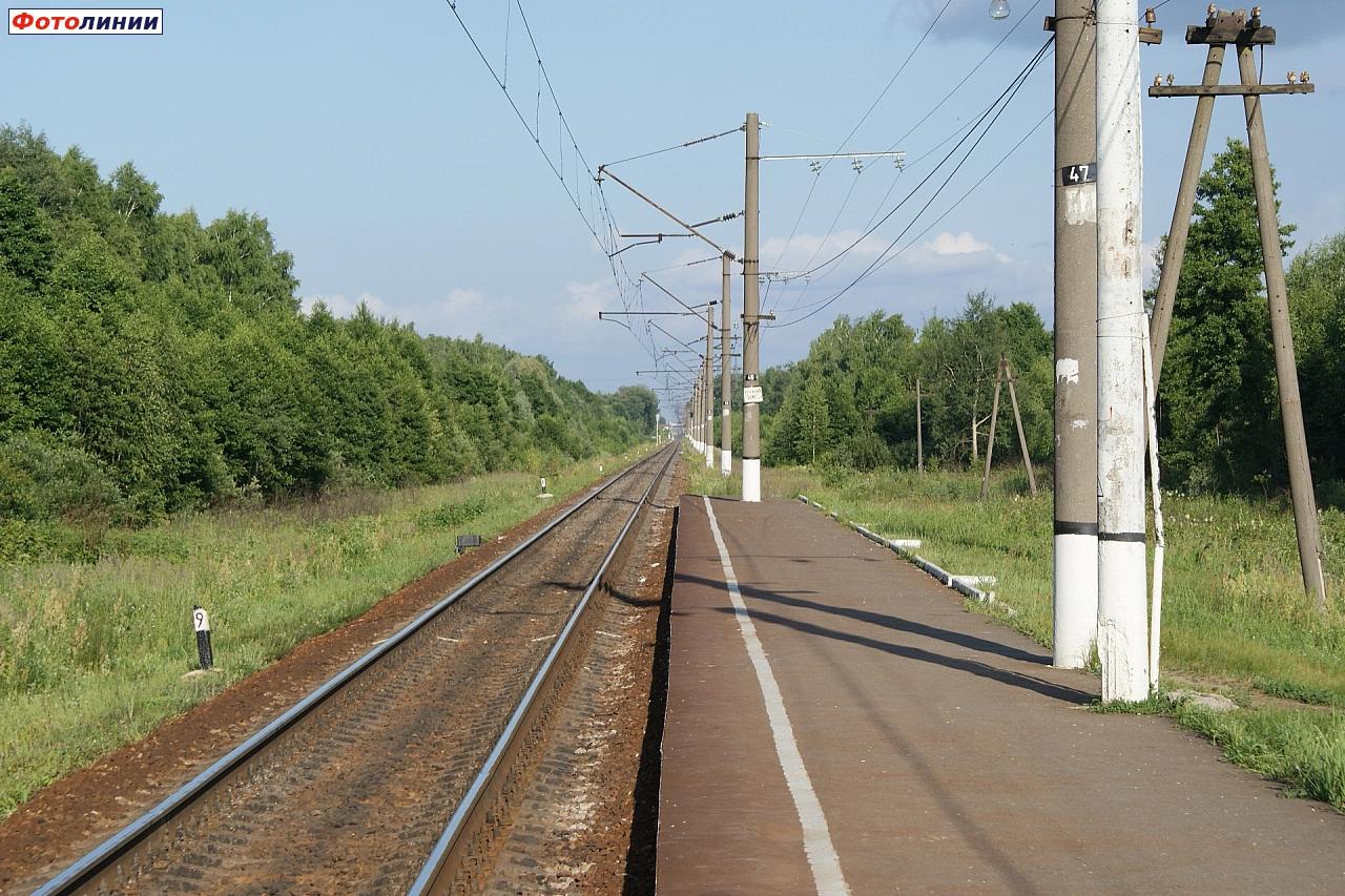 Вид в сторону станции Орджоникидзеград