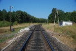 о.п. 194 км: Вид платформы в сторону Рославля