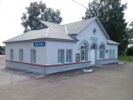 станция Дубровка: Пассажирское здание с восточного торца