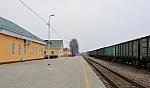 станция Дубровка: Вид с платформы в сторону Рославля