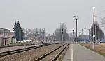 станция Дубровка: Вид на чётную горловину (в сторону Брянска)