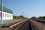станция Рябцево: Вид в направлении Рославля
