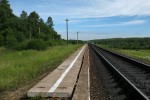 о.п. 368 км: Вид в направлении Смоленска