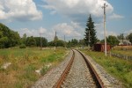 о.п. 7 км: Вид платформы в сторону Жуковки