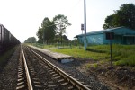 станция Добромино: Вид на станцию в сторону Смоленска