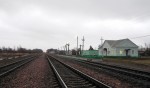 станция Барятинская: Вид в сторону Сухиничей