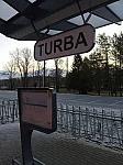 о.п. Турба: Табличка и расписание