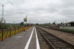 Вид с платформы Тульского направления в сторону Козельска