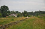 станция Белёв: Переезд и входной светофор со стороны Слаговищ