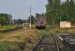 станция Белёв: Подъездной путь на базу чермета и на разгруз угля
