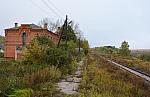 станция Пономарёво: Вид с платформы в сторону Тёплого