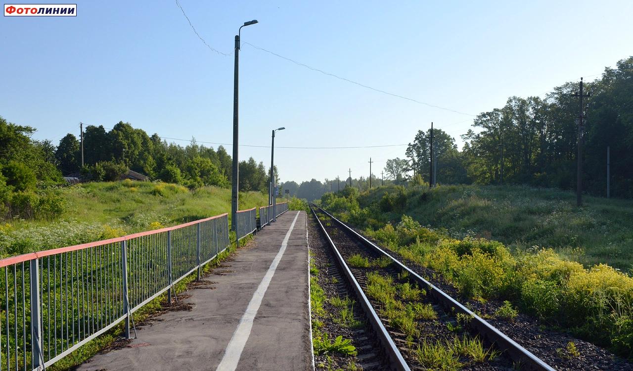 Вид в сторону ст. Берники