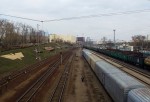 станция Москва-Сортировочная-Киевская: Вид в чётном направлении