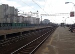 станция Очаково I: Вид с первой платформы в нечётном направлении