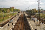 станция Апрелевка: Вид в сторону Москвы