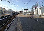 станция Очаково I: Вид с первой платформы в нечётном направлении