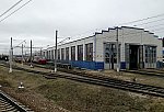 станция Апрелевка: Моторвагонное депо Апрелевка (ТЧ-20), вид в нечётном направлении