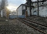 станция Апрелевка: Подъездной путь к заводу термоизоляционных материалов, вид в сторону тупиков