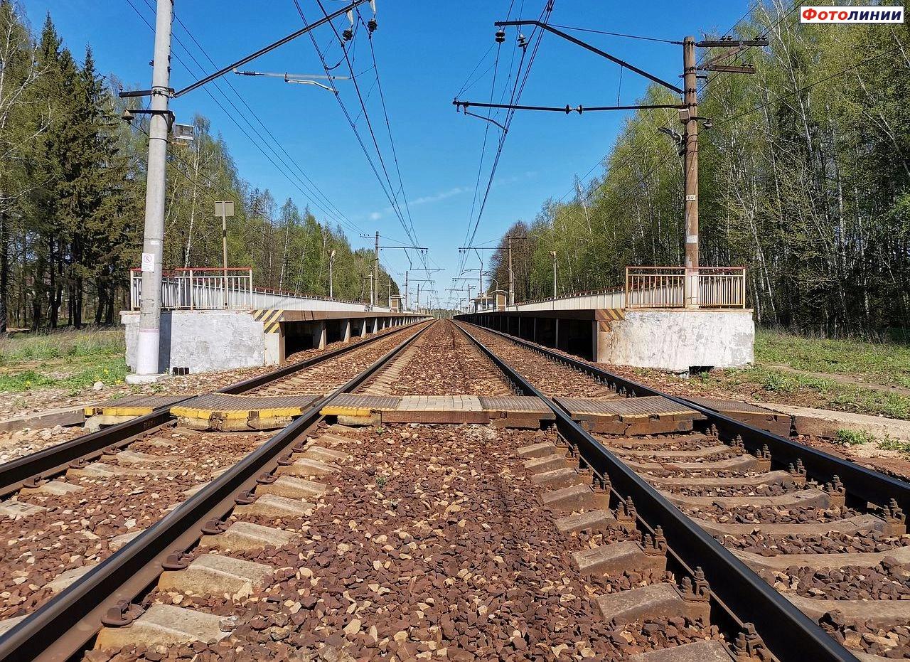 Вид в чётном направлении