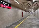 о.п. Мичуринец: Интерьер подземного вестибюля
