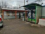 о.п. Кокошкино: Пригородная кассы и билетные автоматы у временной второй платформы