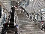 станция Внуково: Интерьер пассажирского вестибюля, западный спуск к платформе
