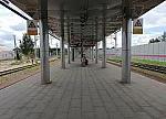 станция Крёкшино: Вид с новой платформы в нечётном направлении