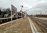 станция Москва-Сортировочная-Киевская: Вид со второй платформы в чётном направлении