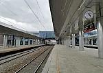 станция Апрелевка: Вид с новой второй платформы в нечётном направлении