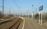 станция Шемякино: Вид с платформы в сторону Калуги