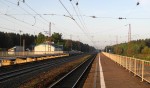 станция Ерденево: Вид с платформы в сторону Калуги
