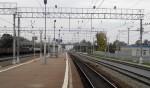 станция Ворсино: Вид с платформы в сторону Калуги
