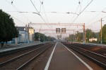 станция Калуга II: Вид со 2-й платформы в сторону Брянска