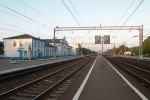 станция Калуга II: Вид со 2-й платформы в сторону Брянска