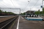 станция Калуга II: Вид в сторону Москвы